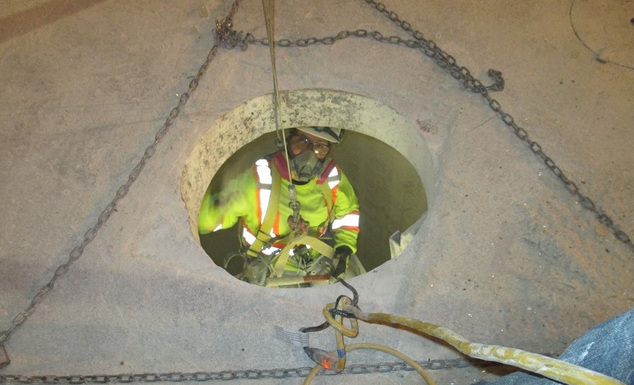 Concrete Silo inspection