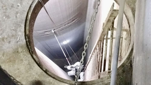 Silo inspection