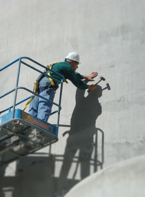 Silo inspection